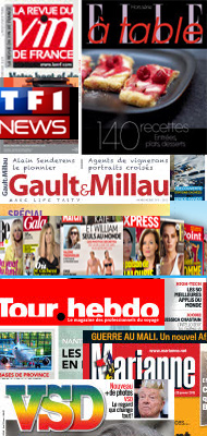 Fichier presse journalistes Gastronomie / Hostellerie